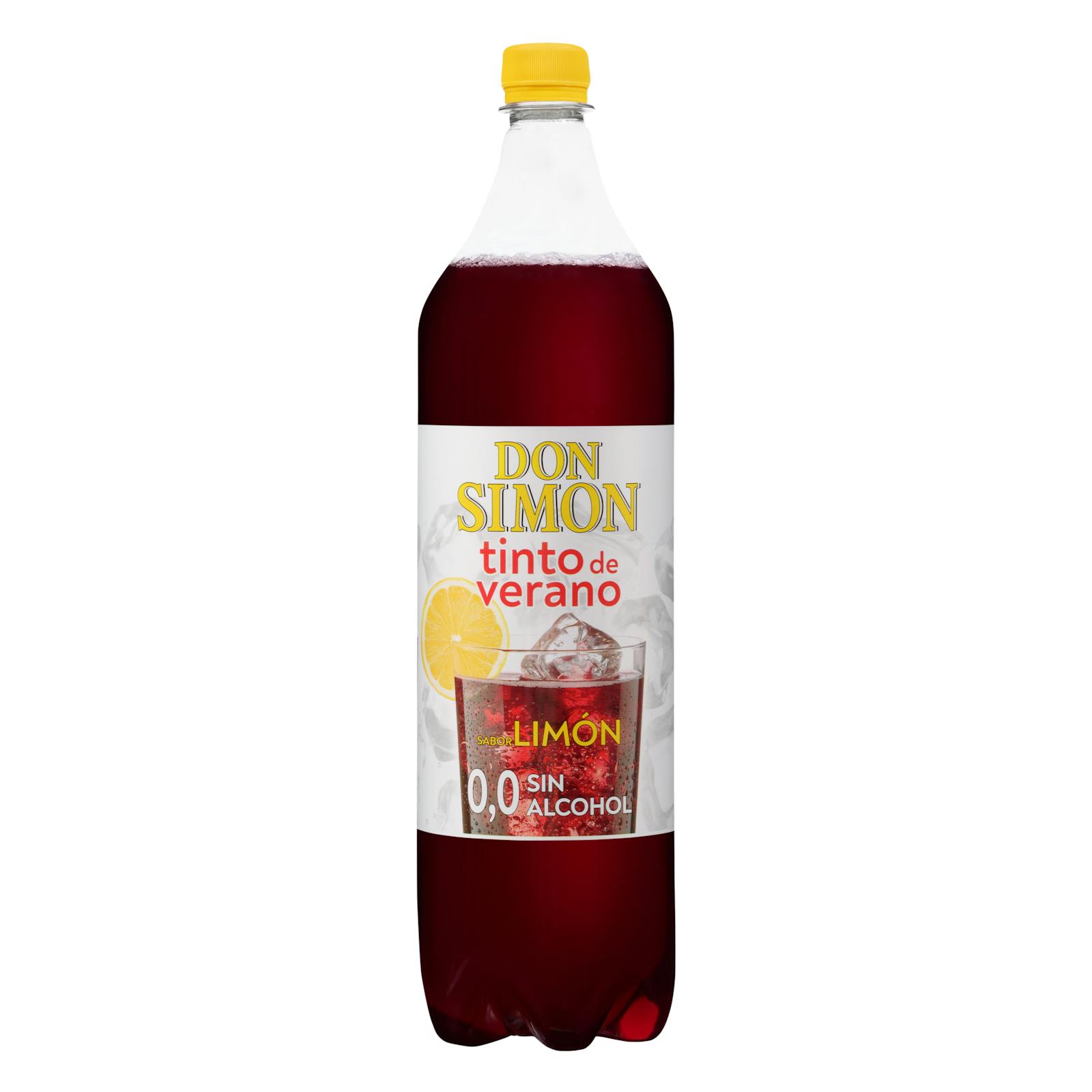 Vin rouge d'été 0,0% sans alcool citron Don Simón