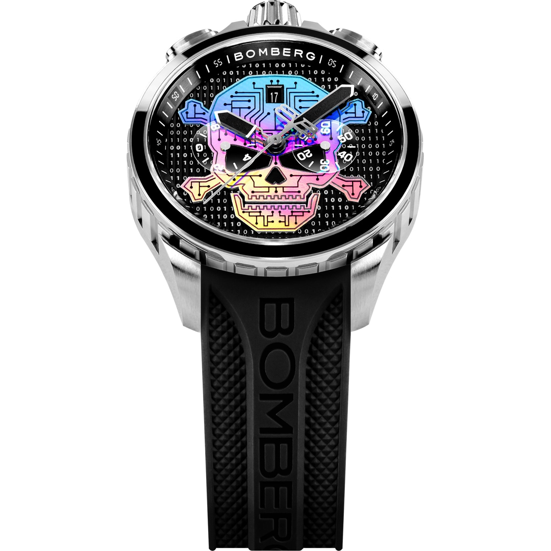 Bomberg Bolt-68 Heritage Cyber Skull Hologram