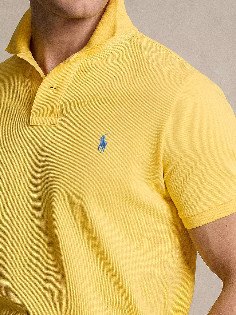POLO RALPH LAUREN Poloshirt Custom Slim Fit gelb