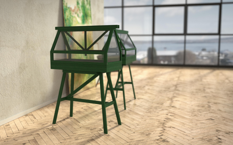 Design House Stockholm Greenhouse plantenbak naturel