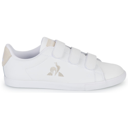 Le Coq Sportif - ELSA VELCROS - Blanc / Beige