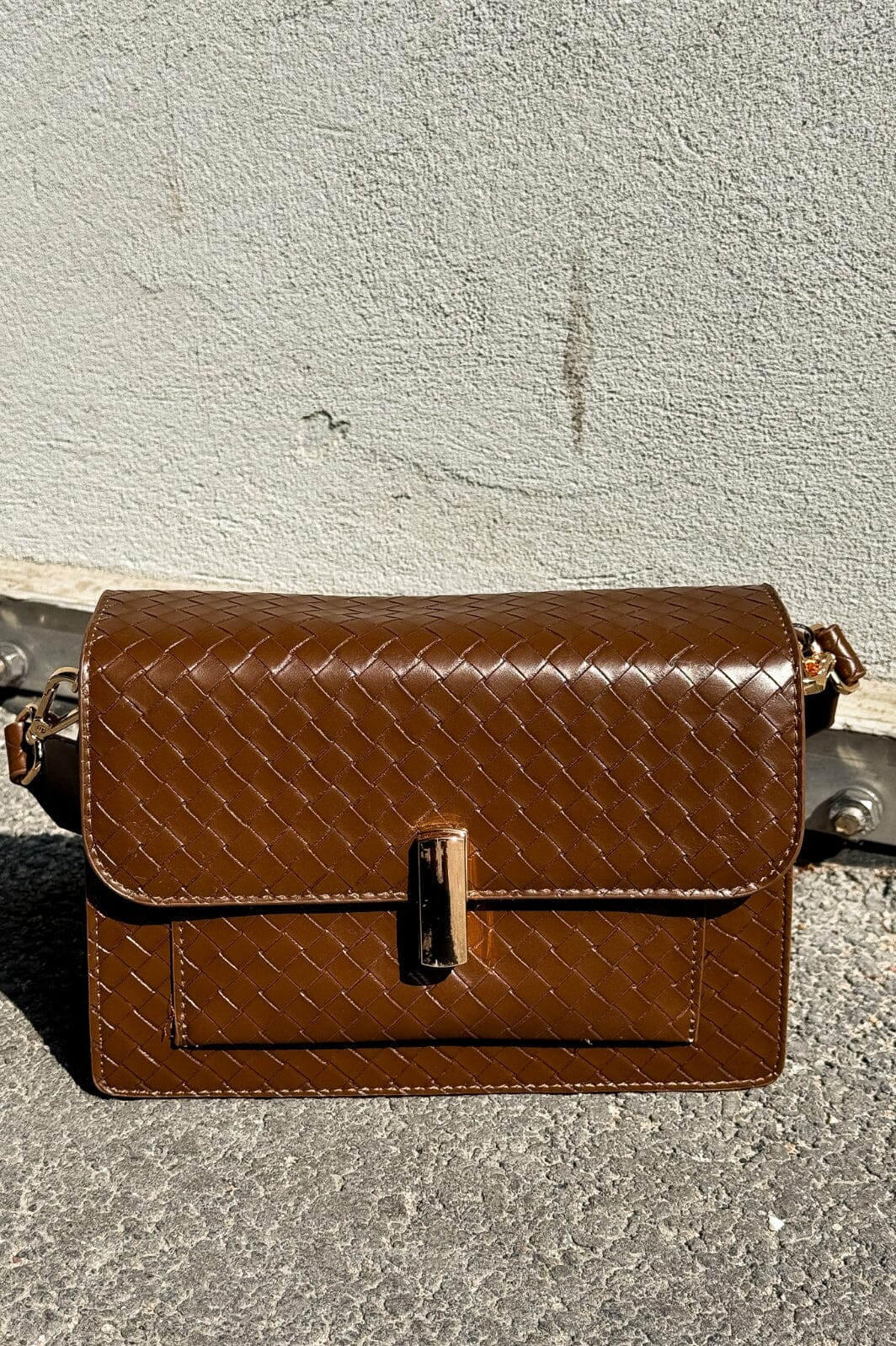Noella Adele Braided Bag 1072 mid brown