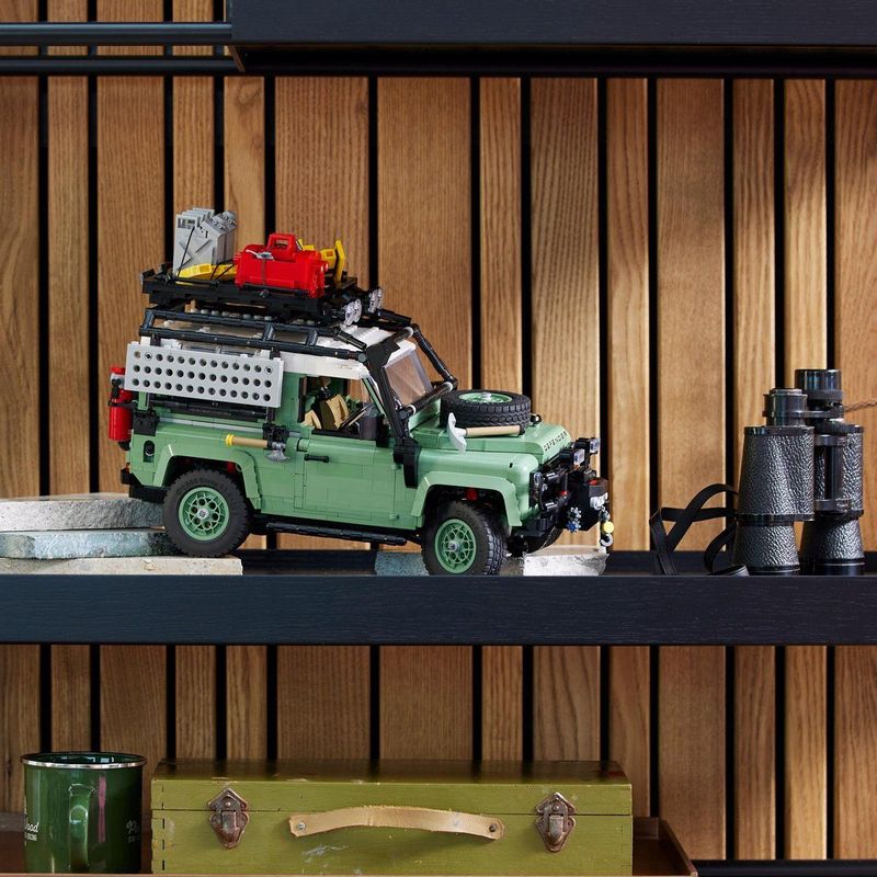 LEGO - Icons - Land Rover Classic Defender 90 - Bouwpakket - Zandgroen - 10317