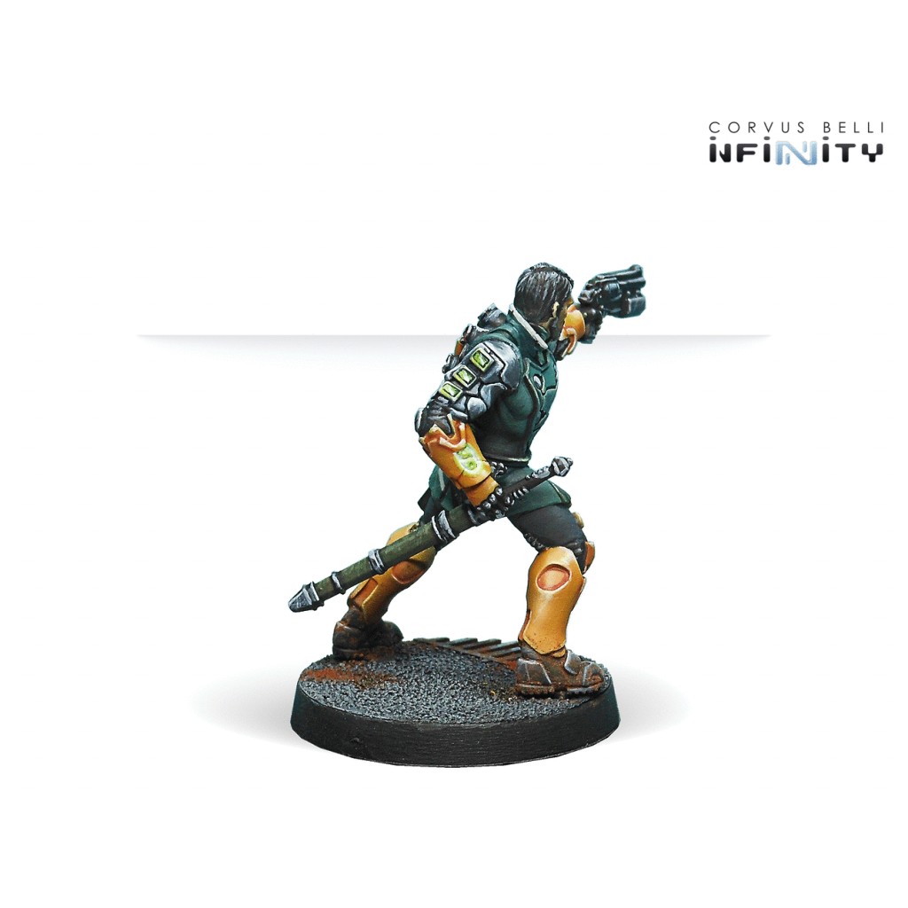 Infinity - Yu Jing - Kǎnrèn Counter-insurgency Group (Boarding Shotgun, Chain-Colt)