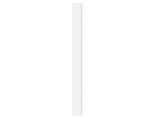 VIDAXL - Armoire à bijoux avec miroir murale blanc 37,5x10x106 cm