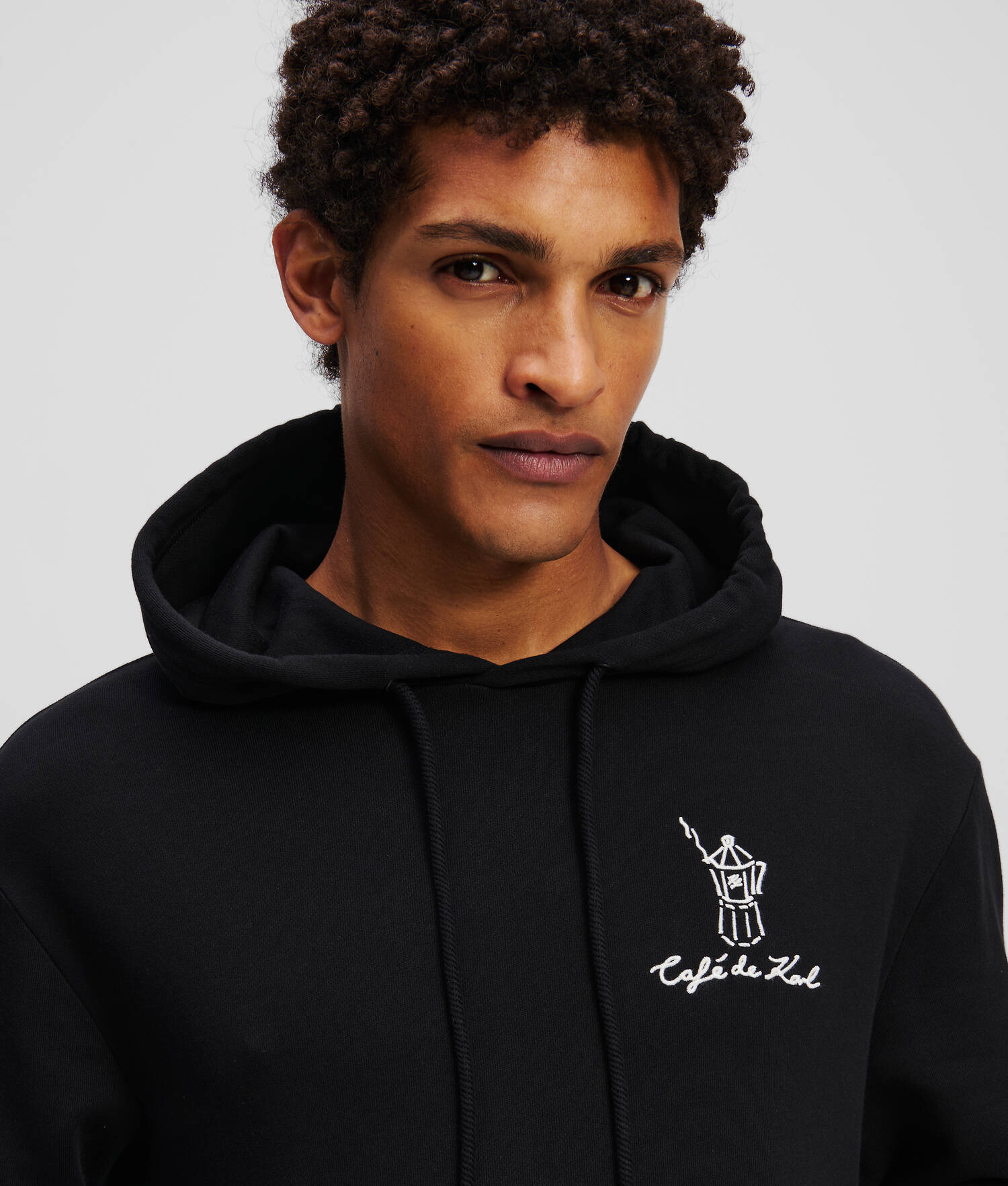 SWEAT À CAPUCHE KL X JORGE PARRA - Noir