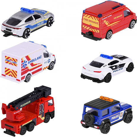 SOS Metalbil 7,5 cm 3-pack
