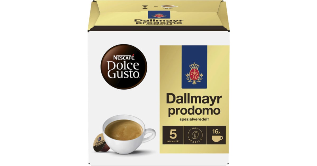Dallmayr Dolce Gusto Dallmayr Prodomo Kaffee 16 Kapseln
