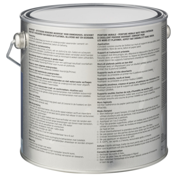 GAMMA Muurverf mat 2,5 liter
