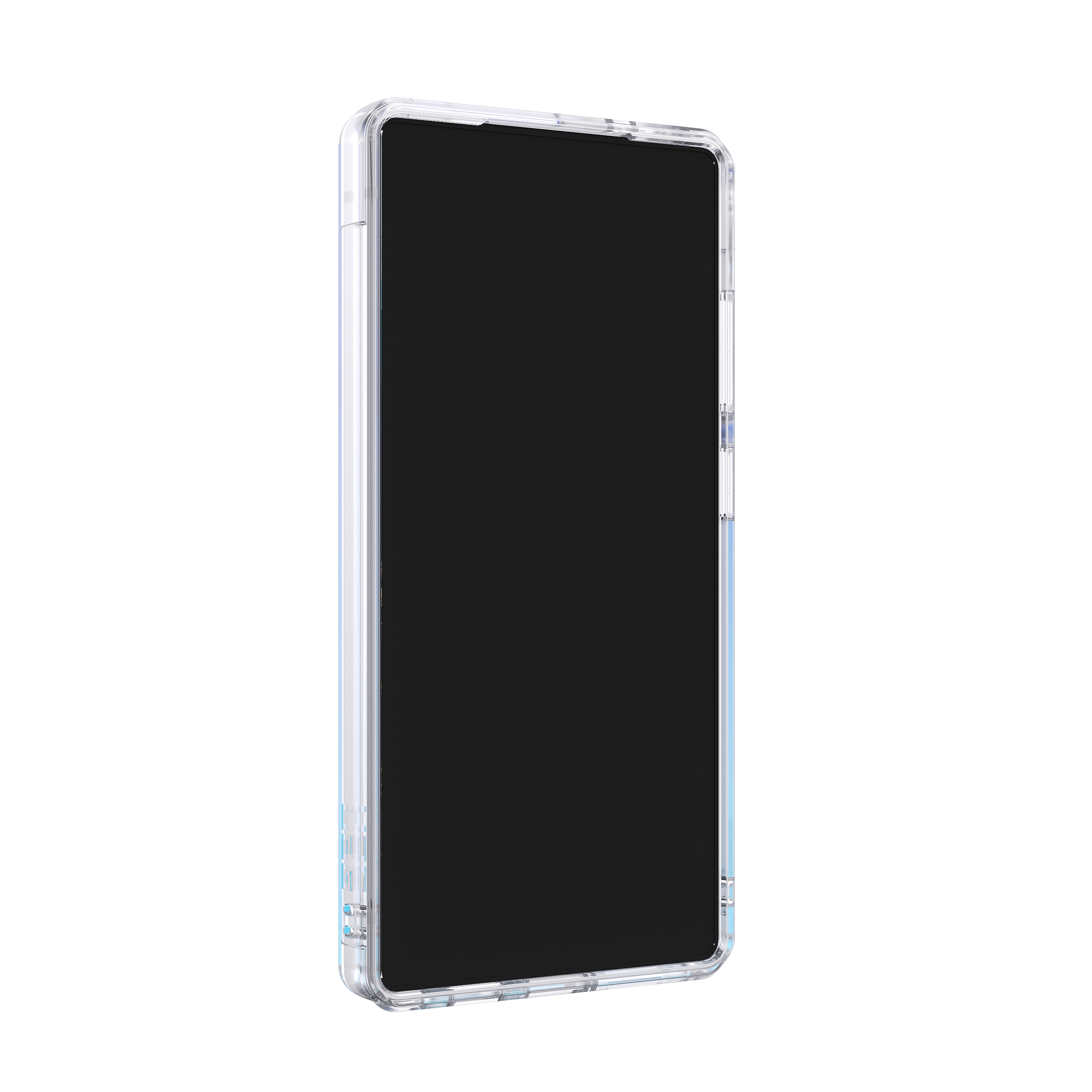 Samsung Galaxy S25 Ultra Schutzhülle Plyo Pro MagSafe-Modul (214486115E5E) - Transparent (Blau)