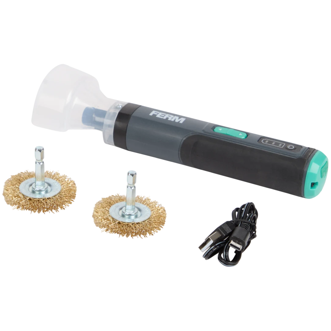 FERM elektrische onkruidverwijderaar 4-delig | 4 volt