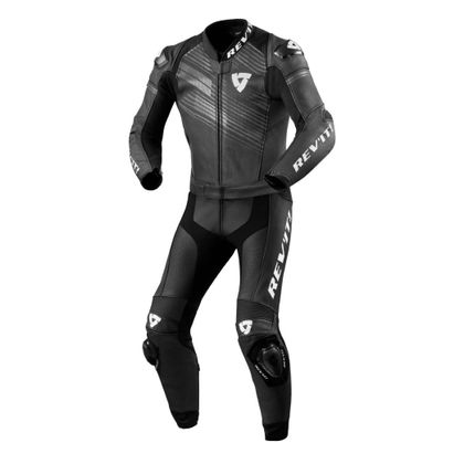 Combinaison Rev it APEX 2 PIECES - Noir / Blanc