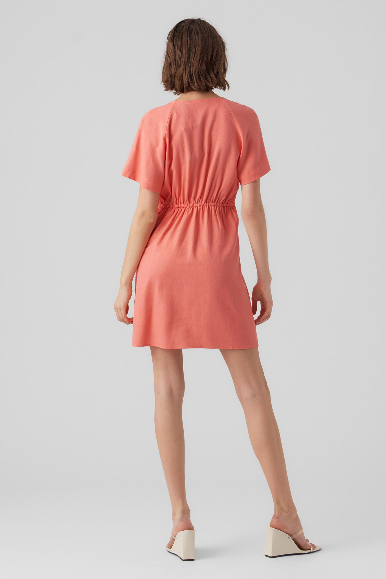 Vestido curto travesti - Vermelho