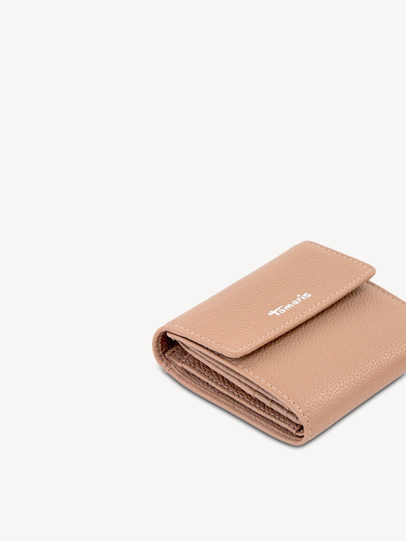 Leren Portemonnee - beige