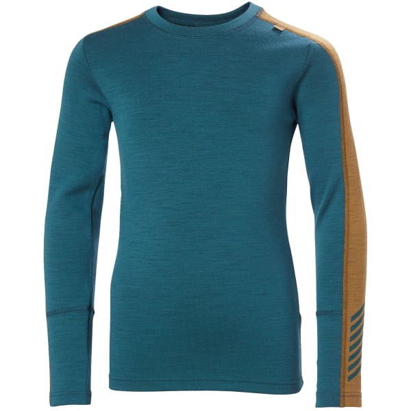 Ensemble thermique HELLY HANSEN JR LIFA MERINO MIDWEIGHT SET DARK CREEK