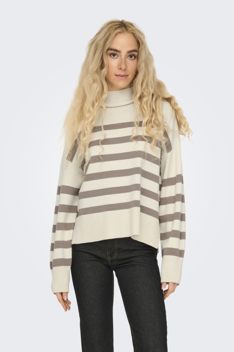 Only beige dames trui