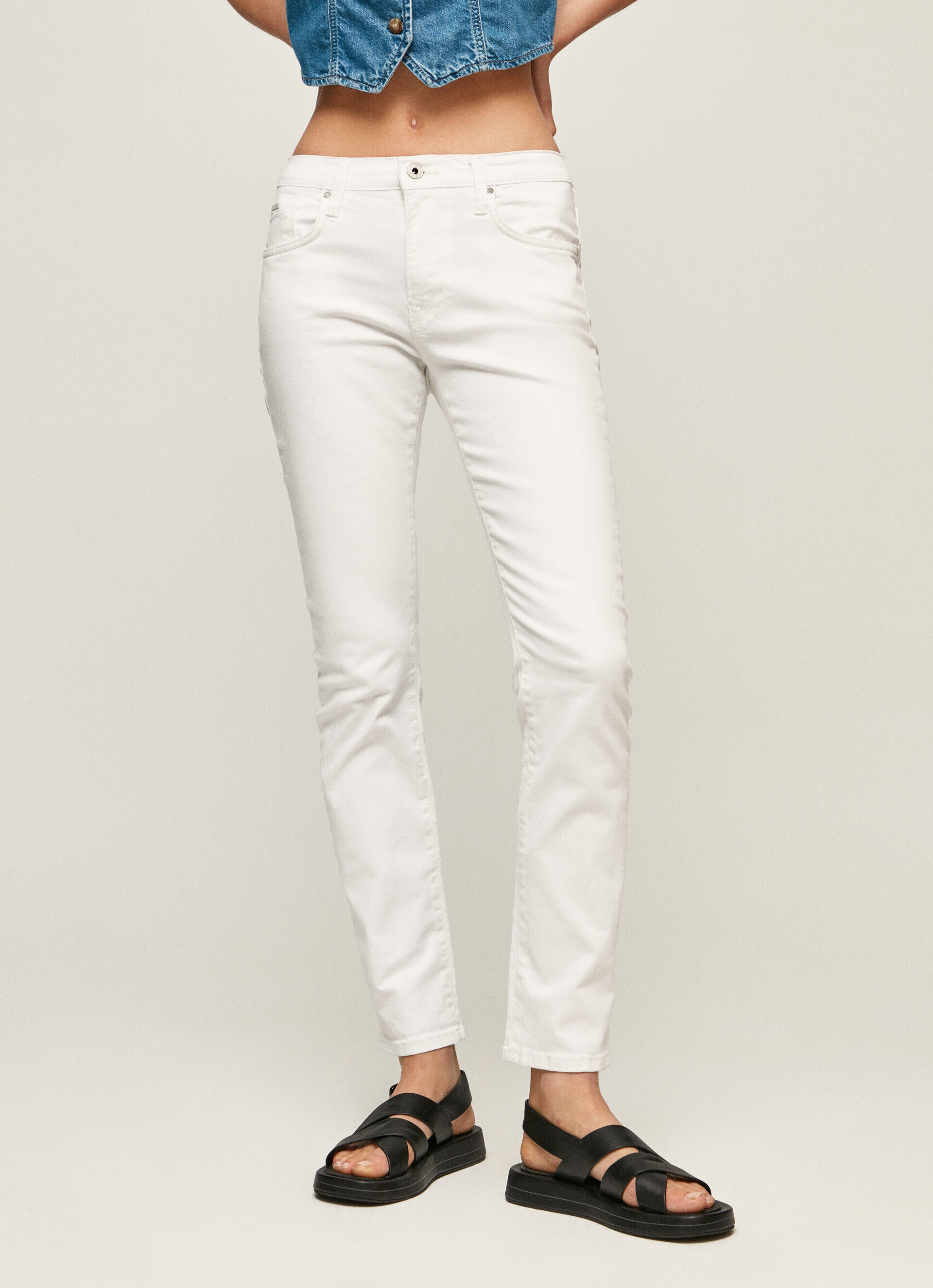 Calça jeans Grace Fit Slim Tiro Alto - jeans