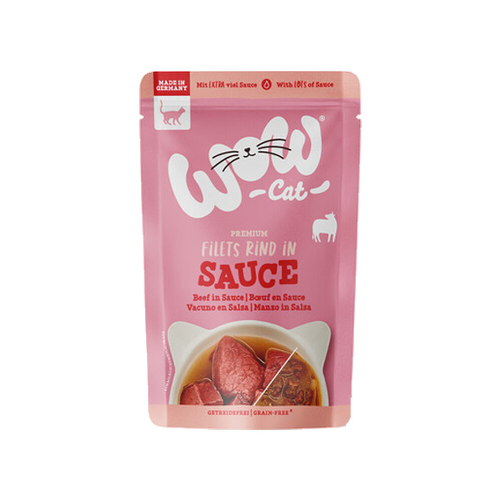 WOW Cat Wet Adult - Diverse Smaken in Saus