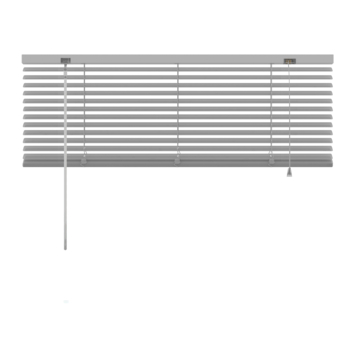 GAMMA aluminum jaloezie 25 mm zilver (kleurnr. 221) 80x250 cm (bxh)