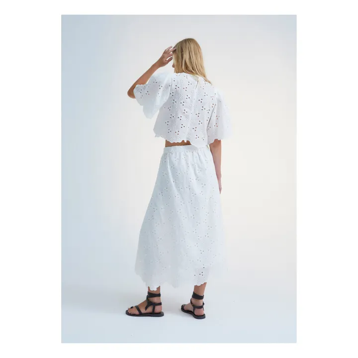 the new society Jupe Abbott - Collection Femme | Blanc