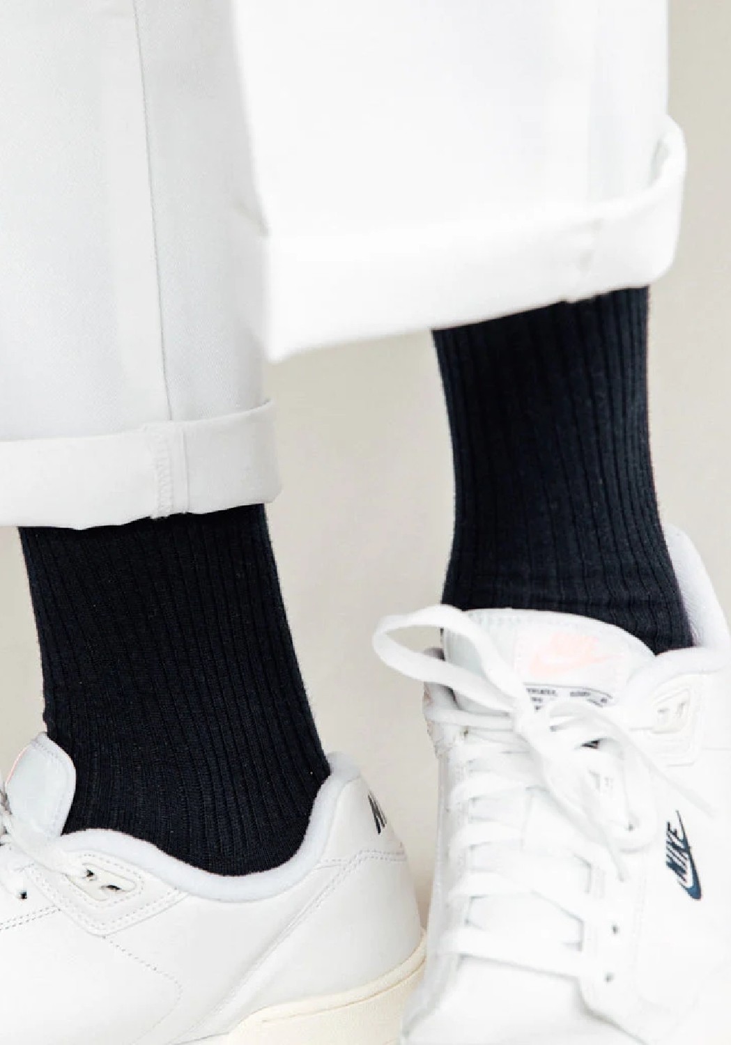 DillySocks Socken Ribbed Night Black