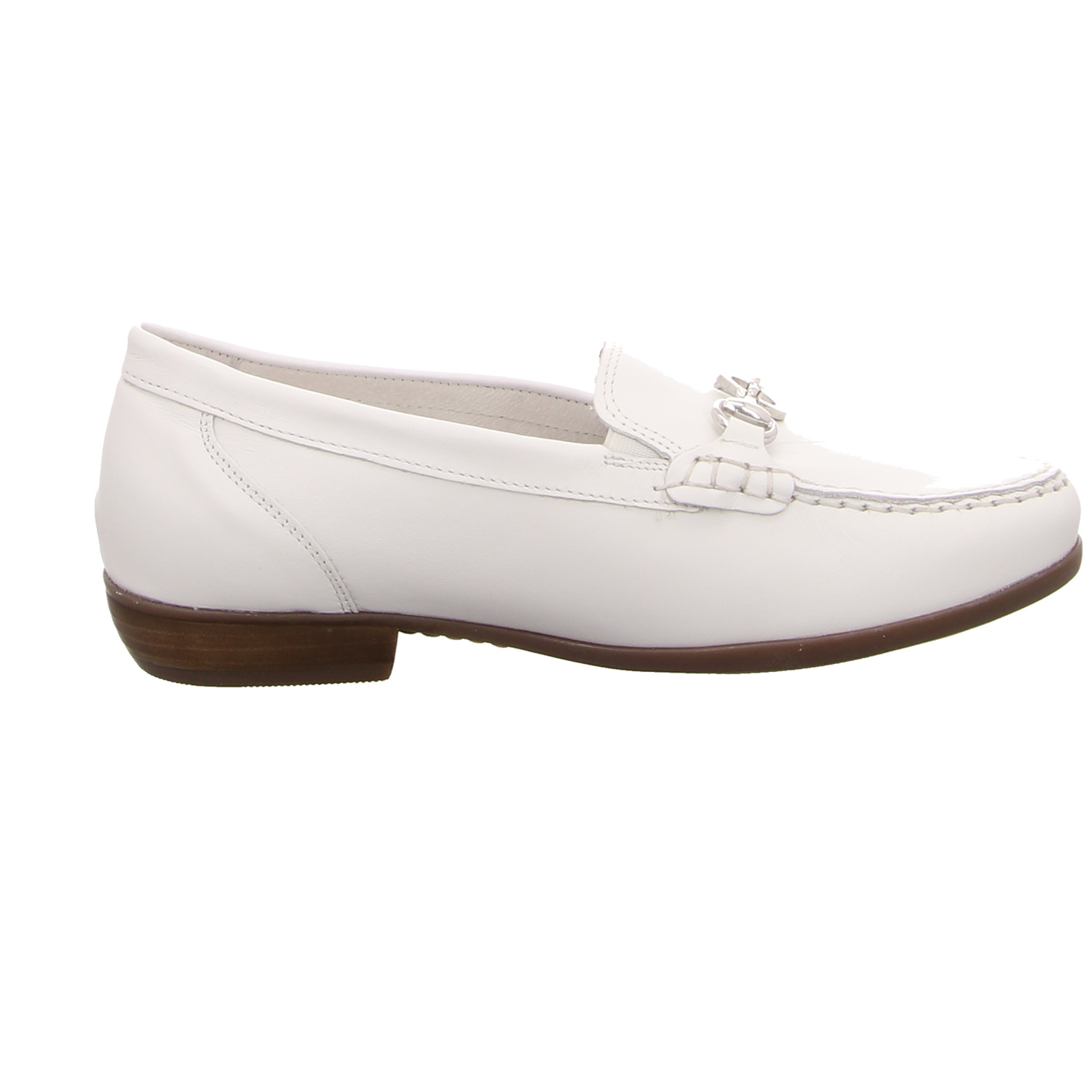 Waldläufer Slipper weiß weiss/weiss kombi