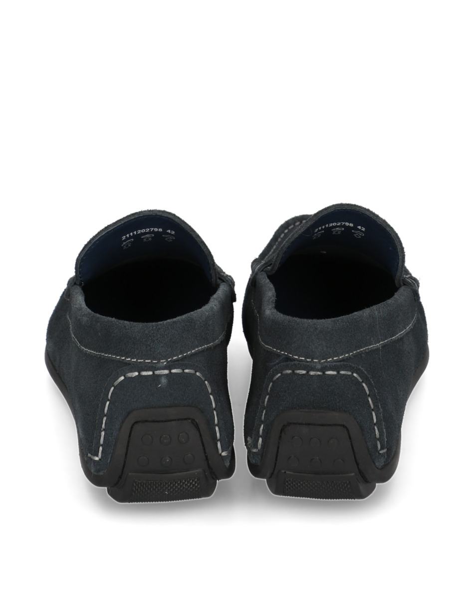 Veloursleder Slipper klassisch