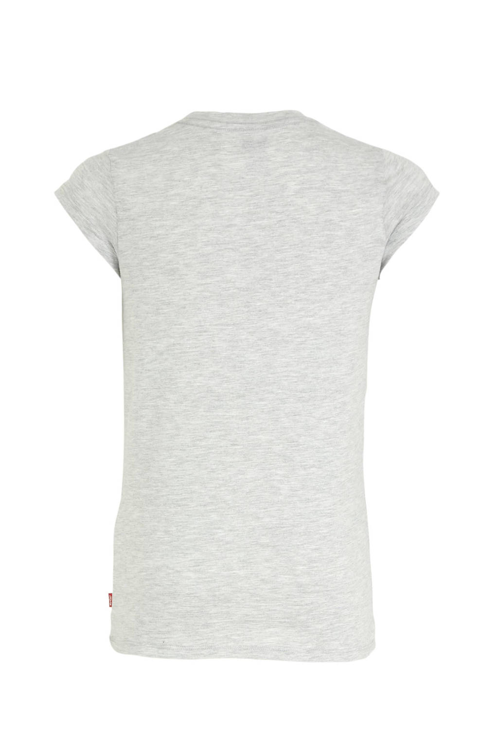 Levi's T-shirt Batwing met logo lichtgrijs