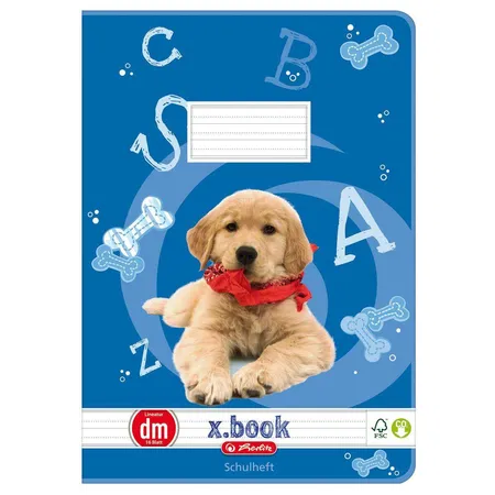 Herlitz Heft A4 Lin. dm FSC-Mix 16 Blatt