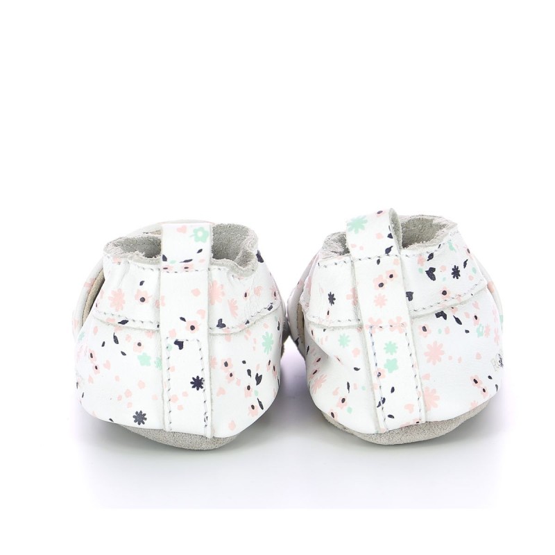 Robeez Robeez Sandiz Blanc Fleurs