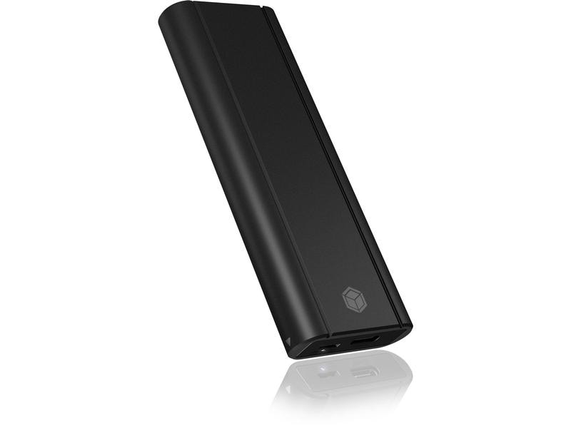 ICY BOX Externes Gehäuse IB-1807MT-C31 M.2 Externes Gehäuse für M.2 NVMe SSD mit USB Typ-C-Anschluss