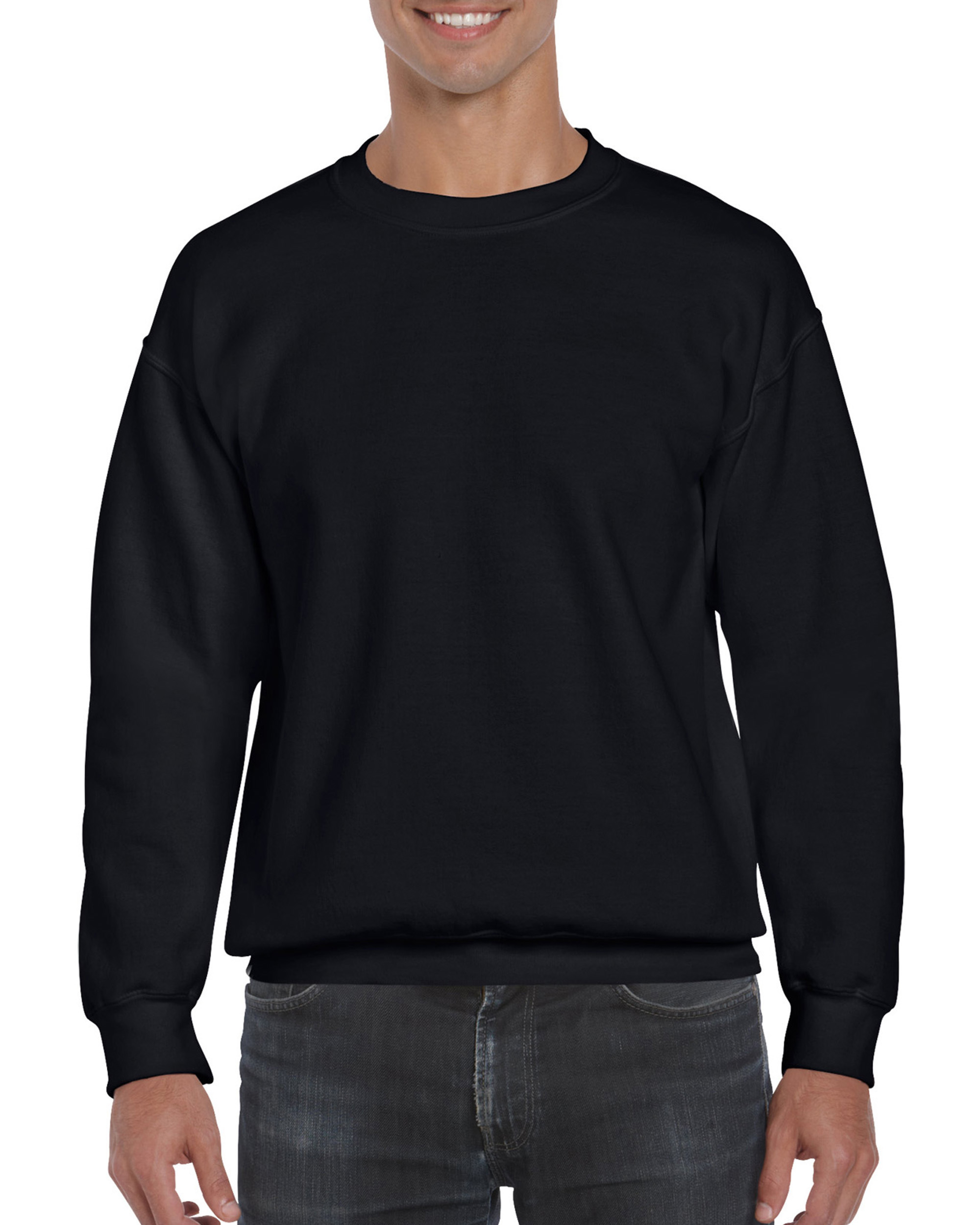 Gildan 12000 - Sweat-shirt col rond et manches set-in