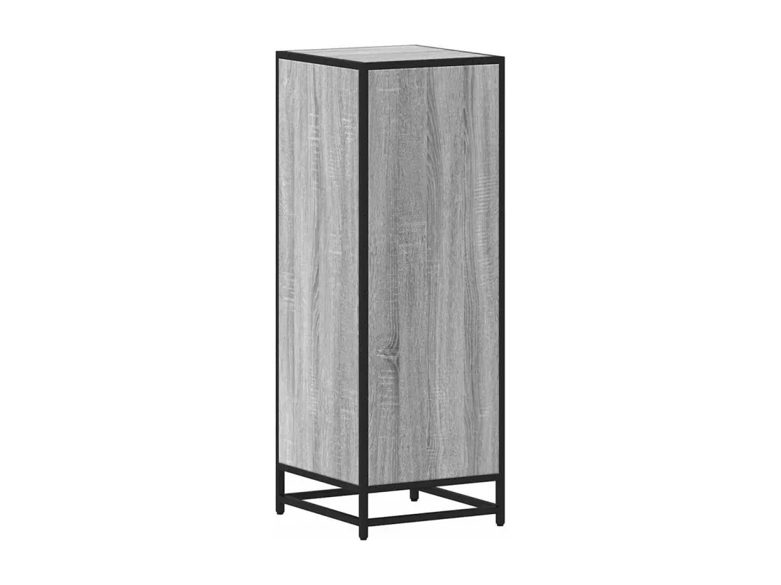 Armoire de salle de bain sonoma gris 35x37,5x100 cm