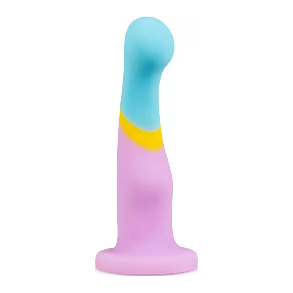 Addiction Silicone Dildo With Suction Cup - Heart of Gold