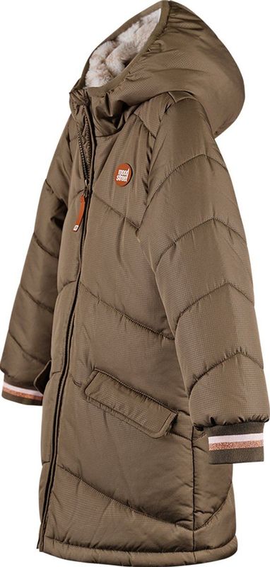 Moodstreet - Parka - Army - Gevoerd met Teddy Stof