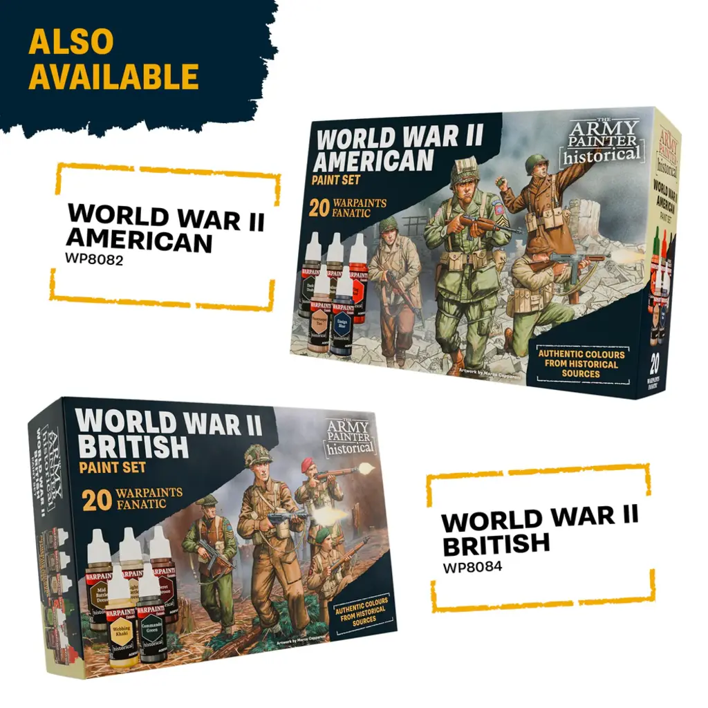 The Army Painter  Historical: World War II German Paint Set    Rekonstruiere den Blitzkrieg auf deinem Maltisch!