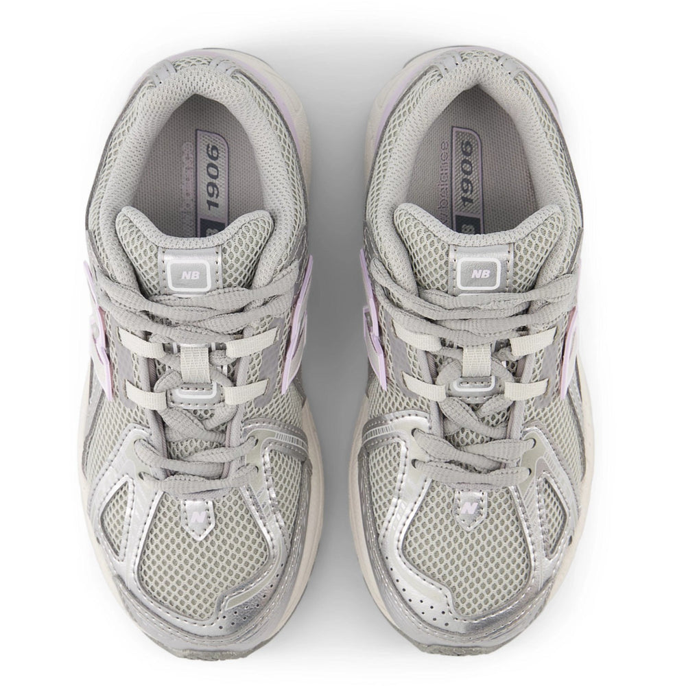 Køb New Balance Silver Metallic 1906 Kids Lace Sneakers