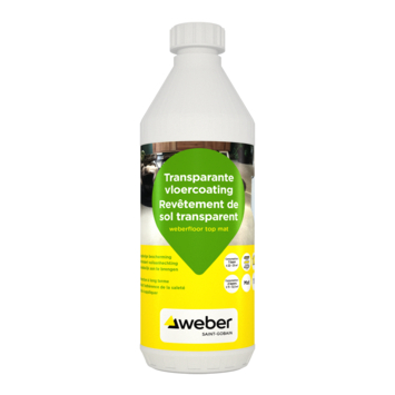 Weber Beamix transparante vloercoating 1 liter