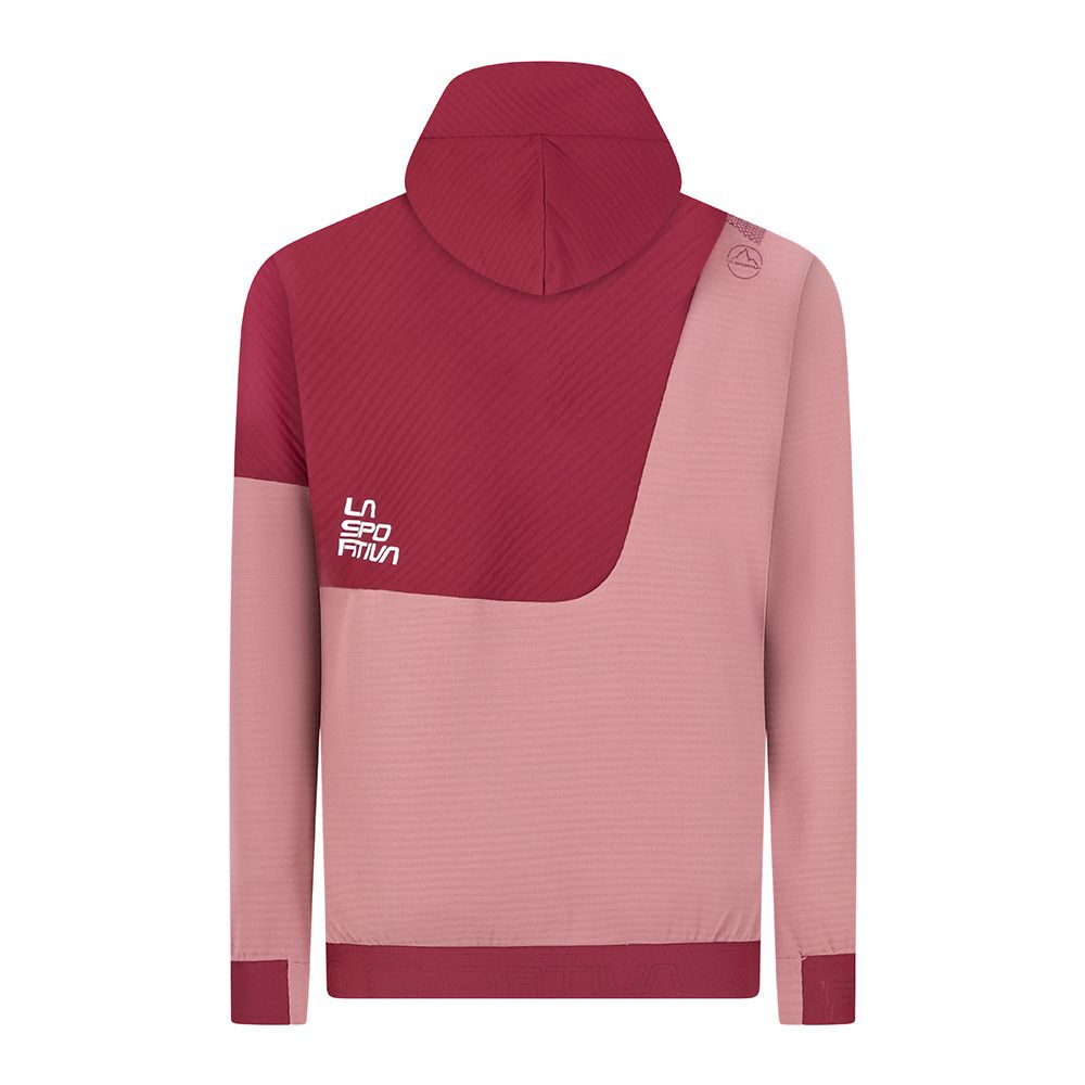 La Sportiva MOOD - Sweat Femme blush/red plum