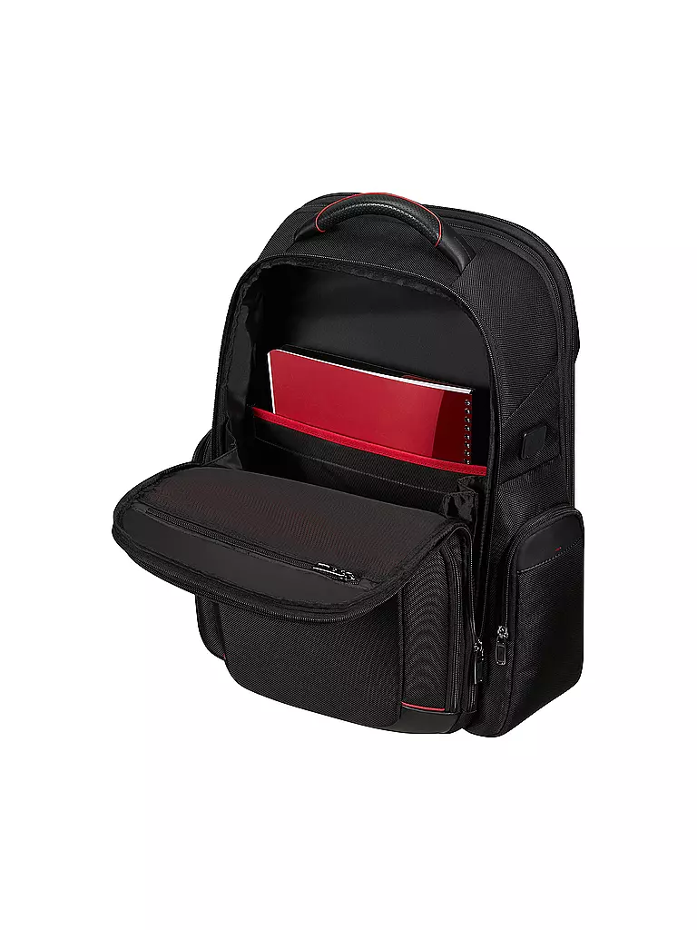SAMSONITE Rucksack PRO-DLX 6 erweiterbar Black  schwarz