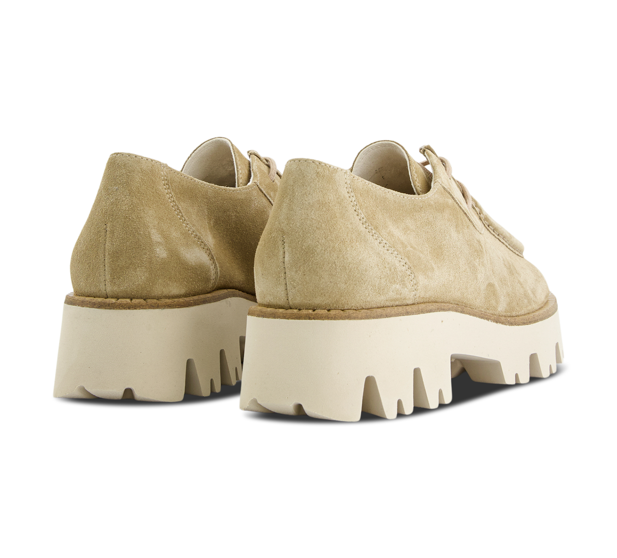 Paul Green Schnürschuhe beige/taupe