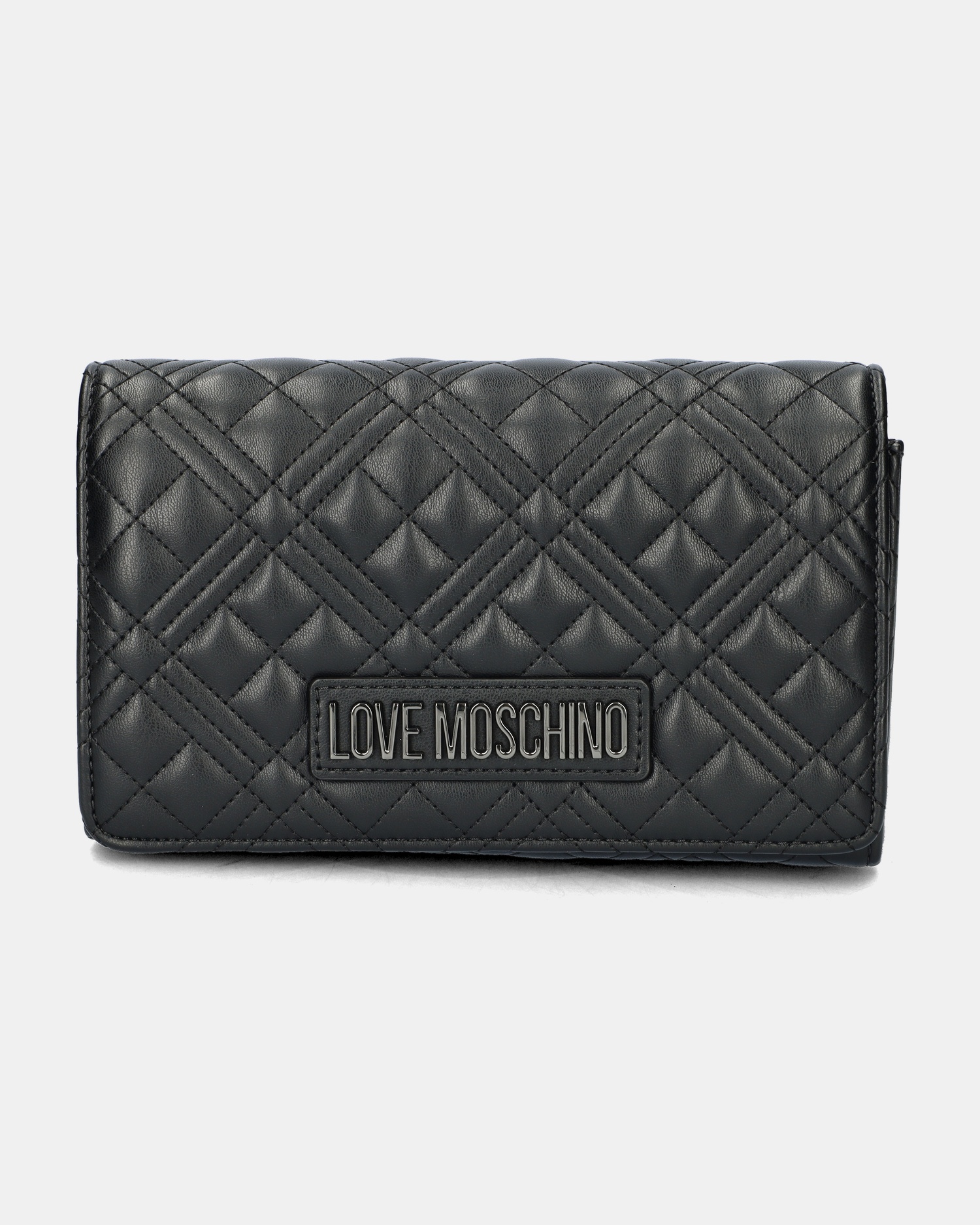 Love Moschino Smart Daily Bag Quilted Handtas  - zwart
