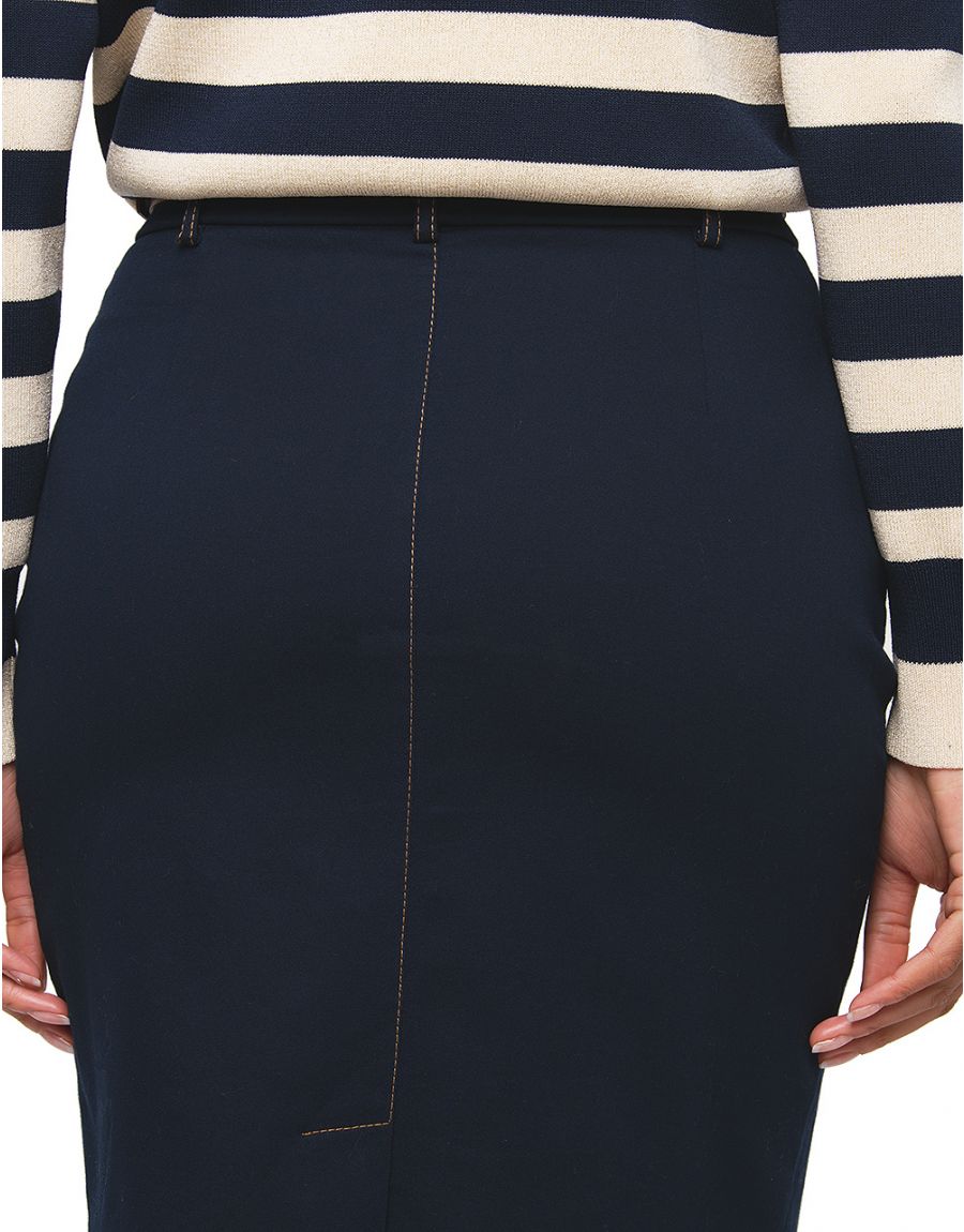 Jupe jean chic