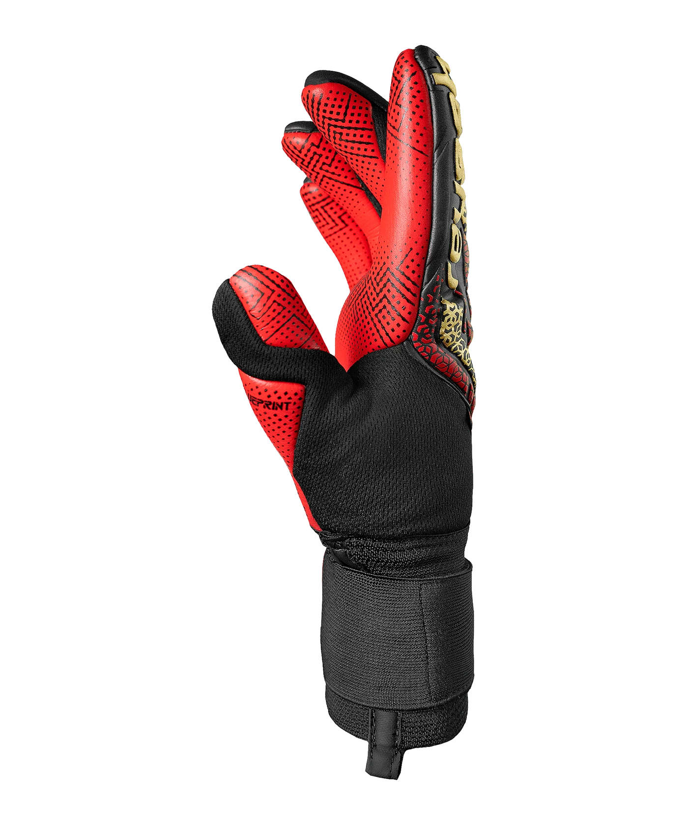 Reusch Attrakt Gold Glue Print TW-Handschuhe F7075