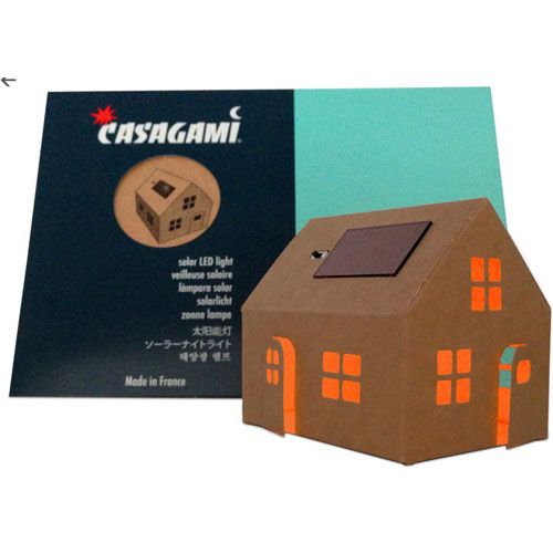 Litogami bouwpakketje huisje met zonnepaneel