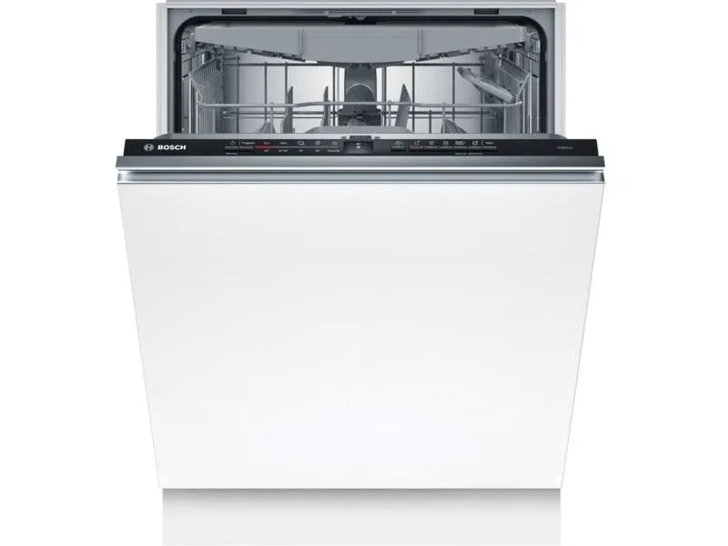 Bosch SMV2HVX02E - Opvaskemaskine - Sort, Rustfrit stål
