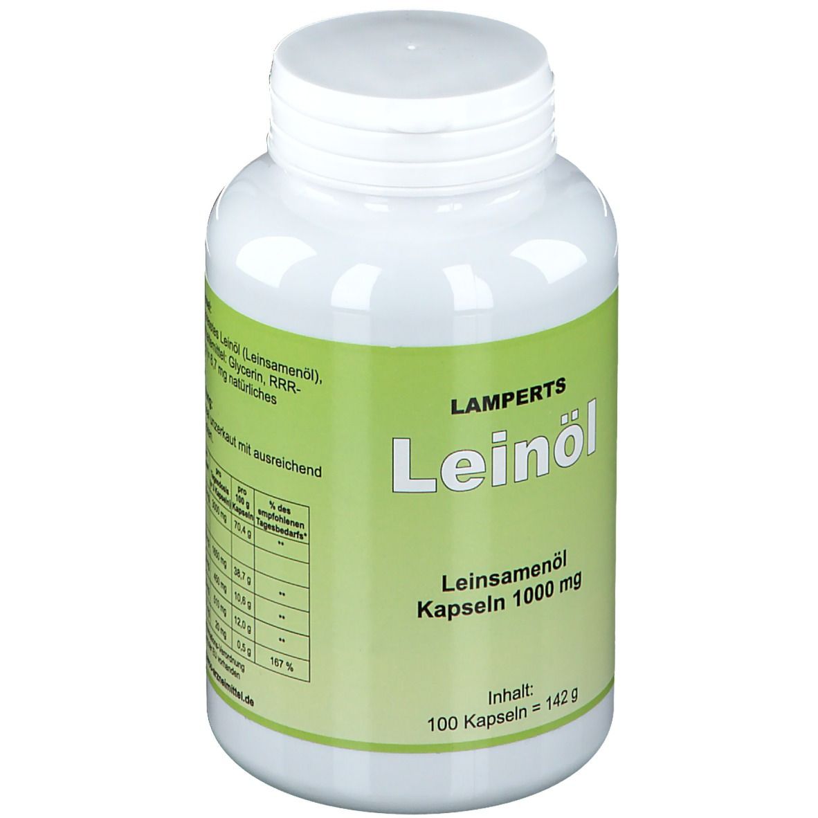 Lamperts Leinöl 1.000 mg