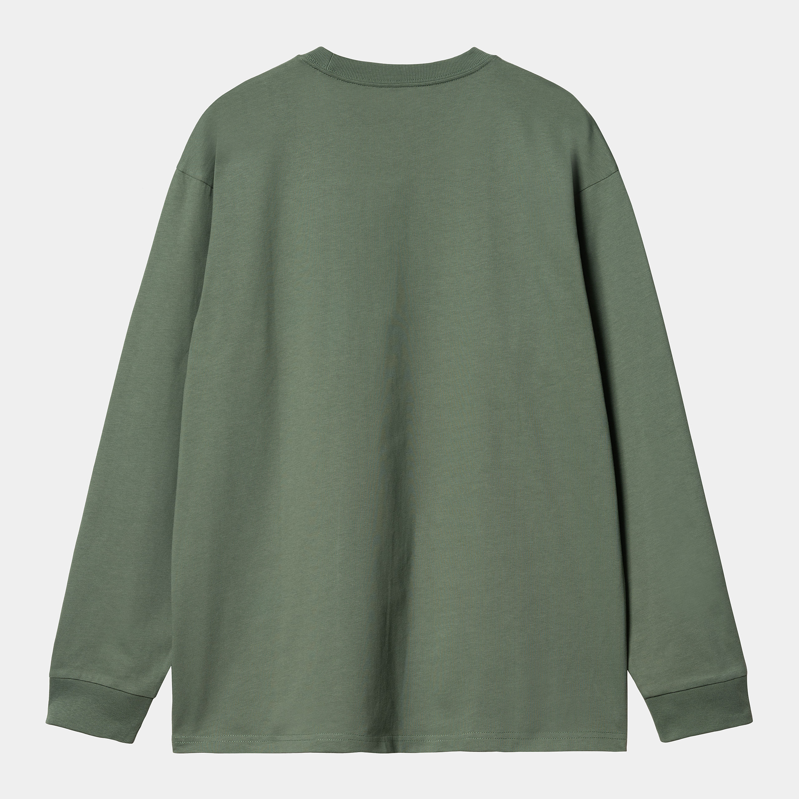 Carhartt WIP LS Chase T-Shirt White / Gold