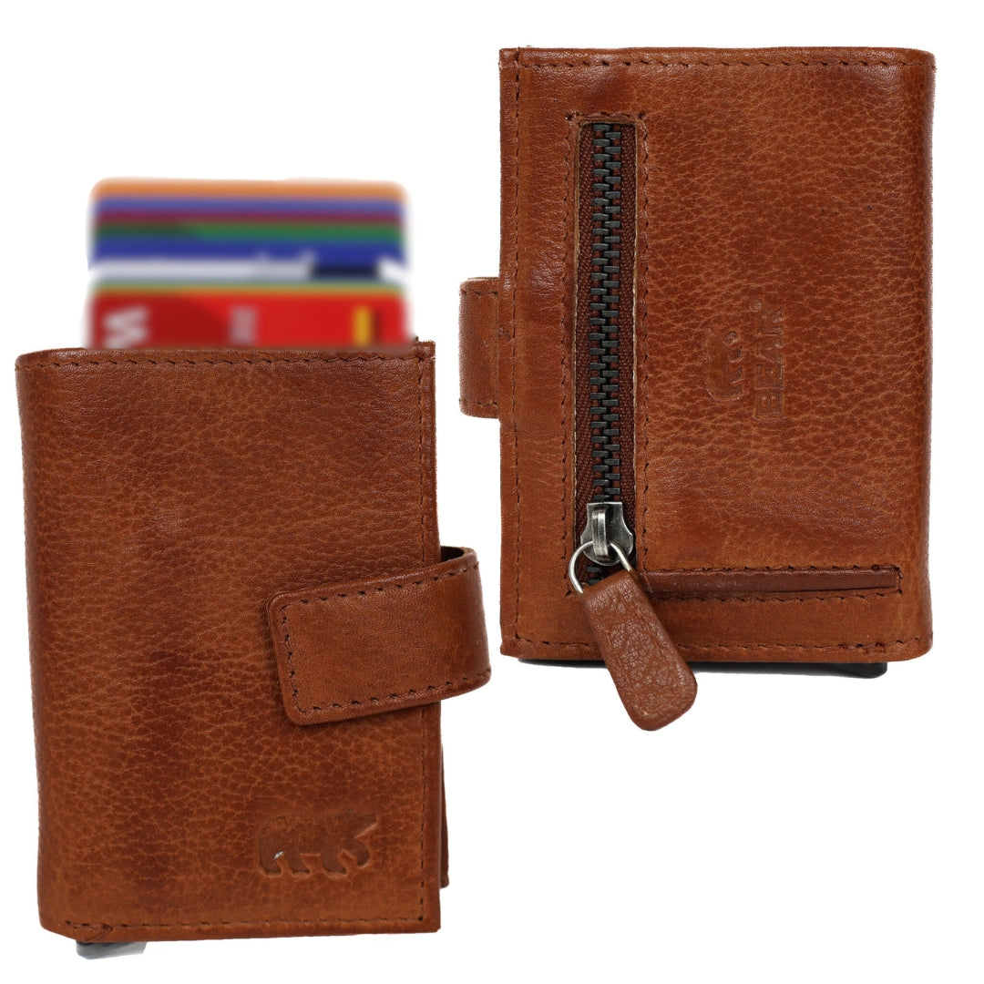 XL Pasjeshouder 'Mo' cognac COGNAC