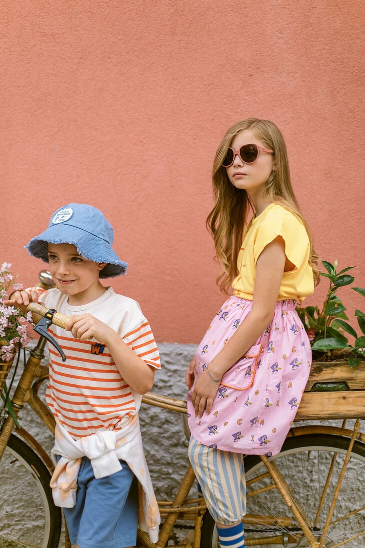 WANDER & WONDER rode wander & wonder t-shirt striped tee